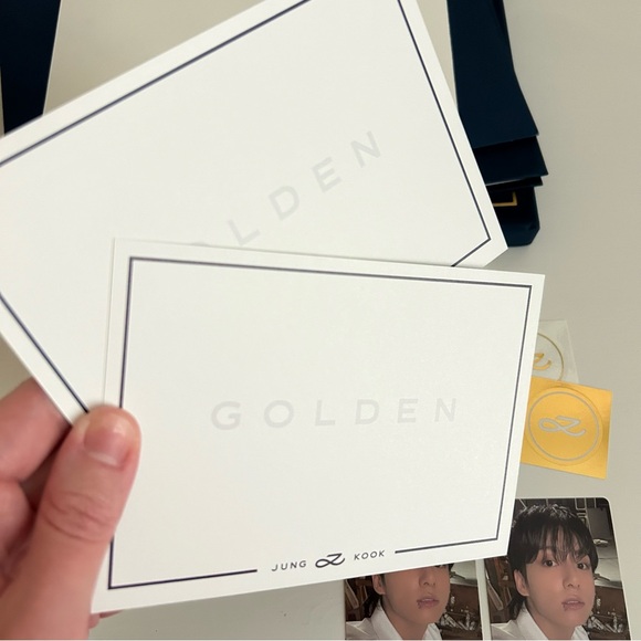 BTS Jungkook Golden Substance Blue Album Version Barnes and Noble - Picture 7 of 14